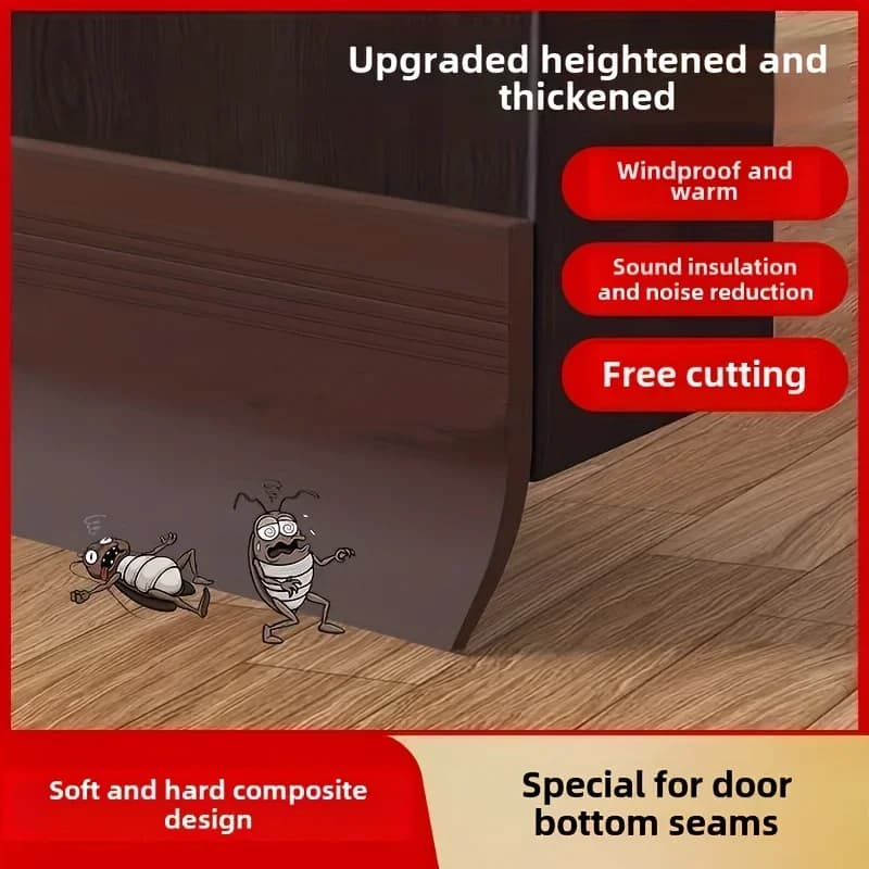 ChicDew 1M Thickened Door Bottom Seal Strip thumbnail 5